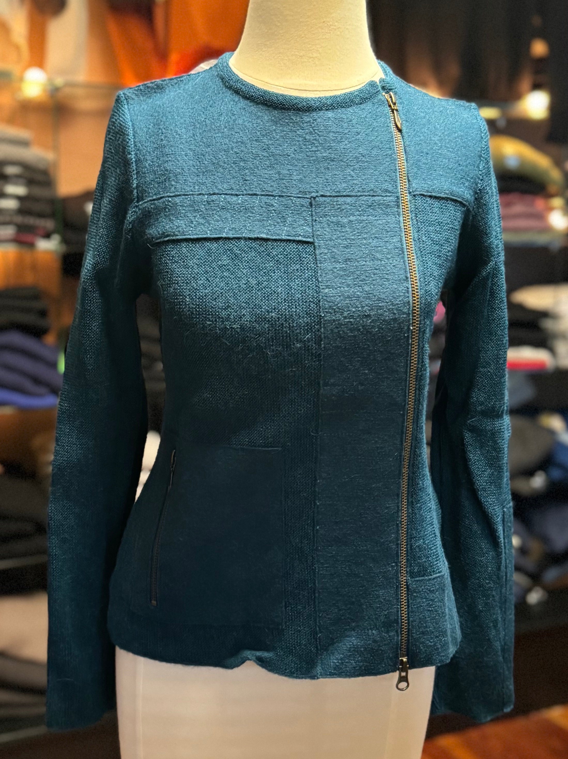Patch Cardigan