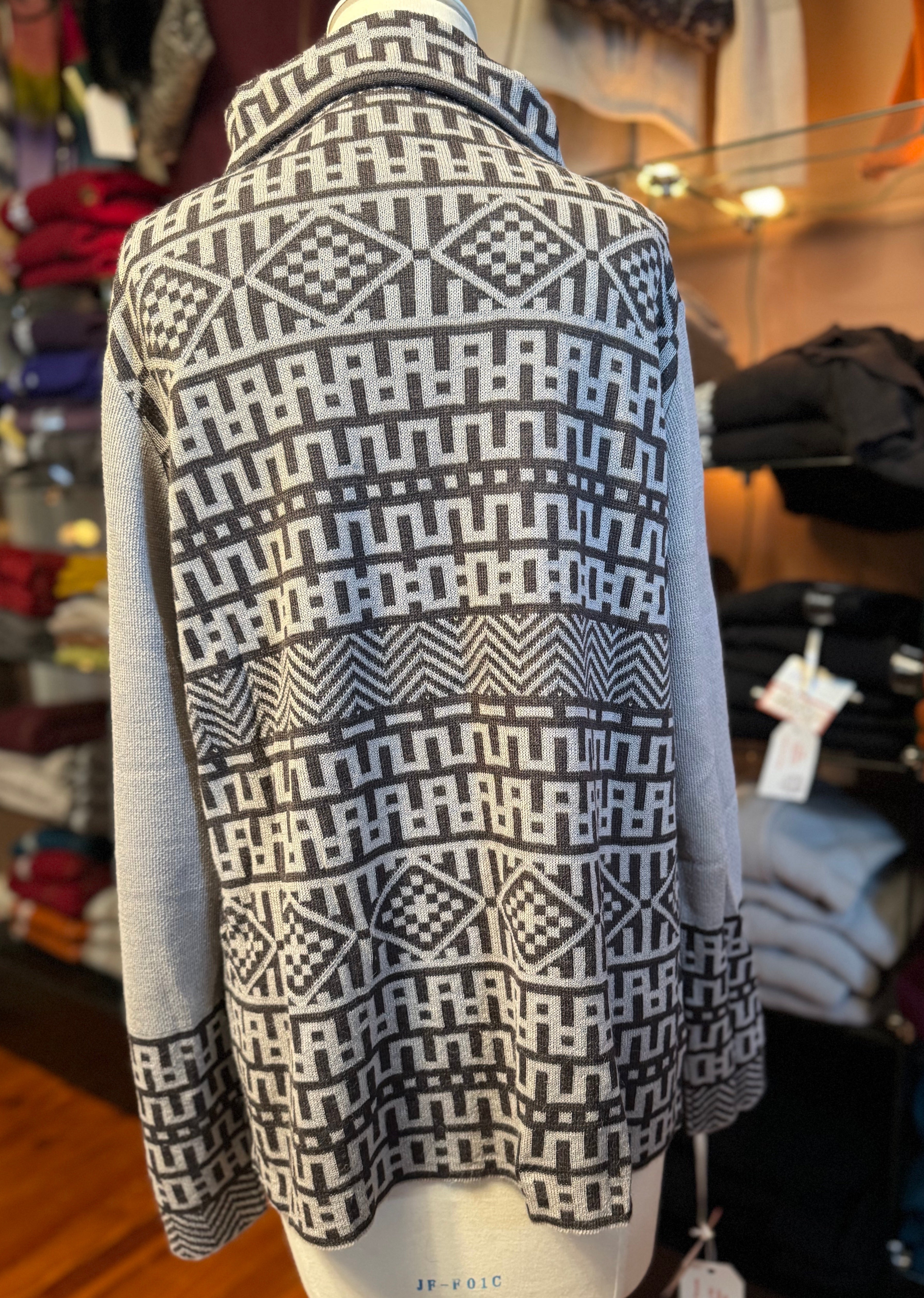 Ethnic Mix Cardigan
