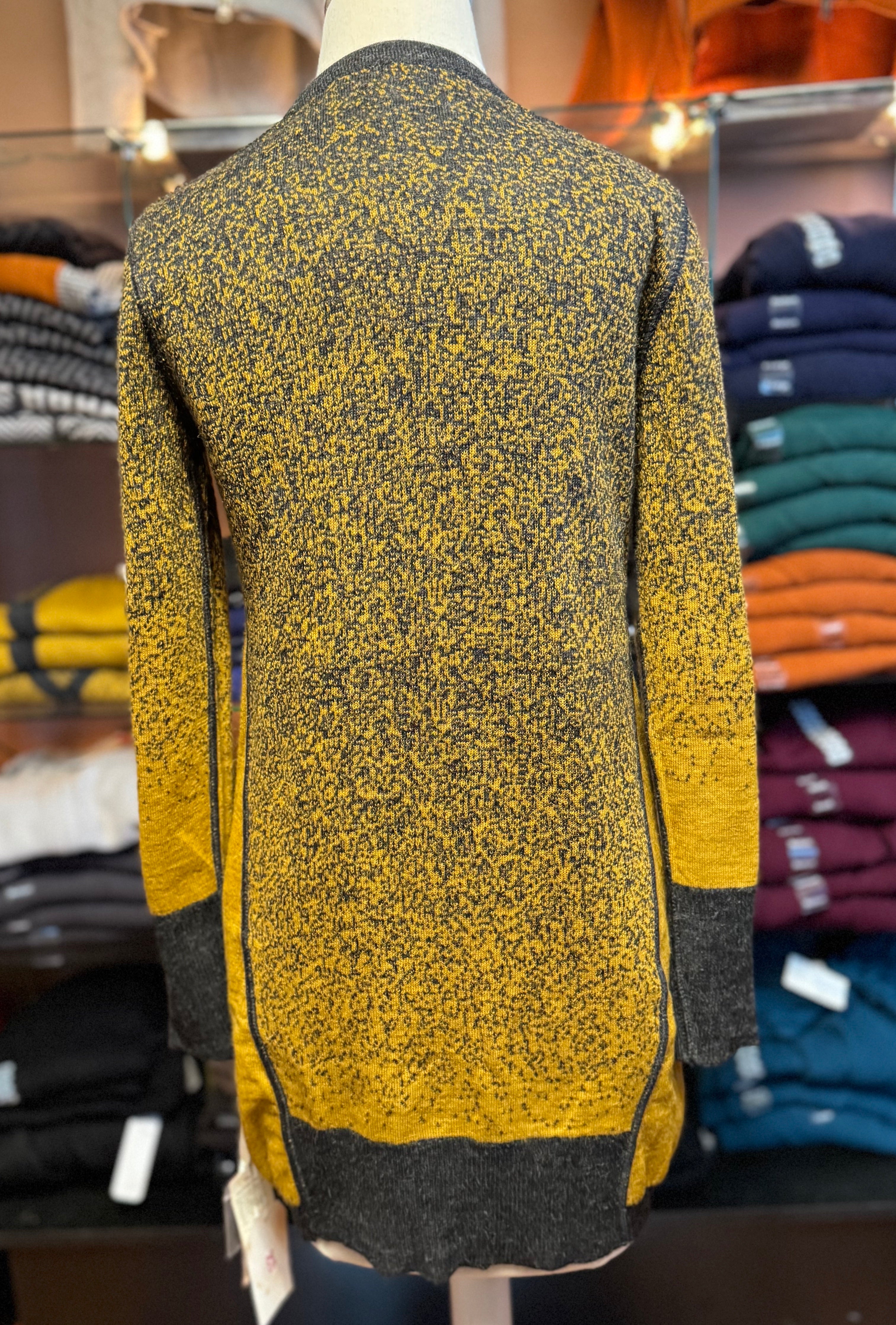 Speckled Long Cardigan